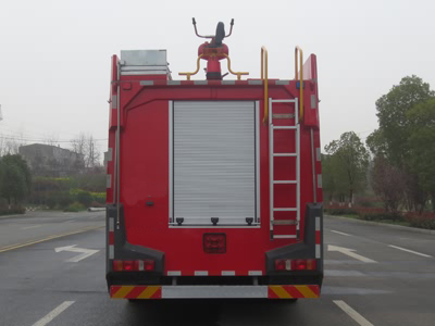 重汽豪沃25m³泡沫消防车