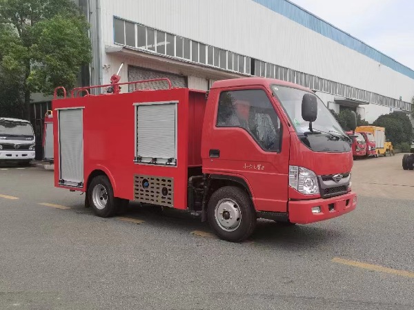 福田2吨消防洒水车