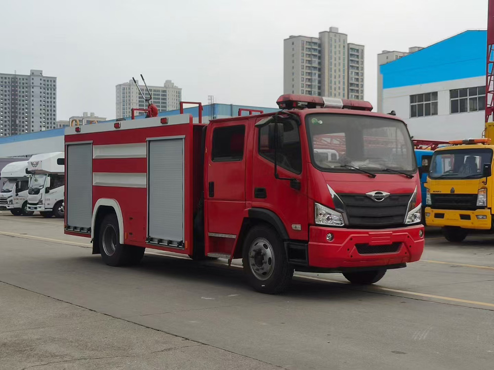 福田6吨水罐消防车