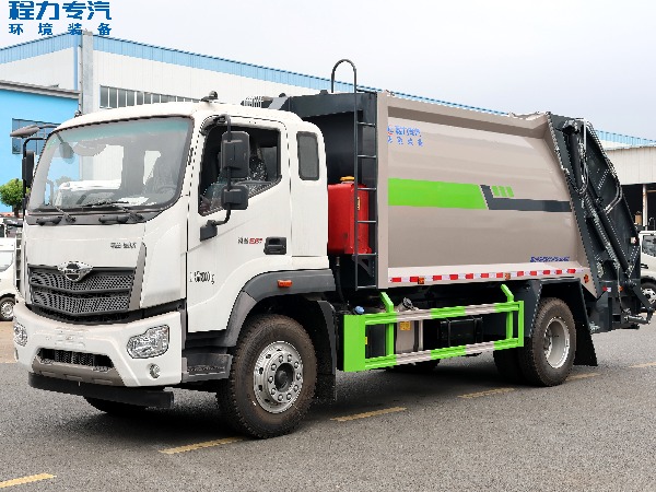 16方时代领航ES7压缩垃圾车